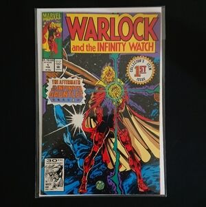 Marvel Comics - Warlock and the Infinity Watch #1 Comic Book - 1991